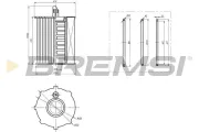 Ölfilter BREMSI FL0135
