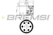 Ölfilter BREMSI FL0140