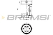 Ölfilter BREMSI FL0144