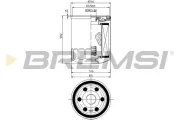 Ölfilter BREMSI FL0300