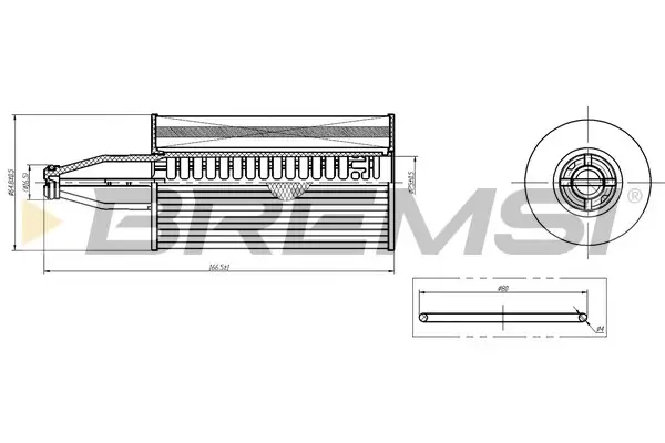 Ölfilter BREMSI FL2470