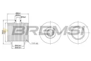 Ölfilter BREMSI FL2544