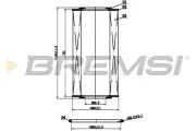 Ölfilter BREMSI FL2893