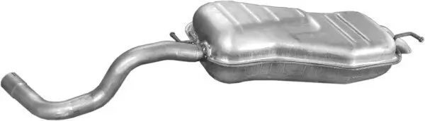 Endschalldämpfer hinten POLMO 01.102