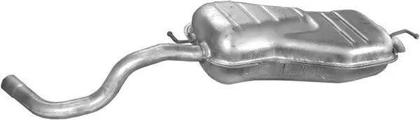 Endschalldämpfer hinten POLMO 01.105