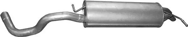 Endschalldämpfer hinten POLMO 01.111