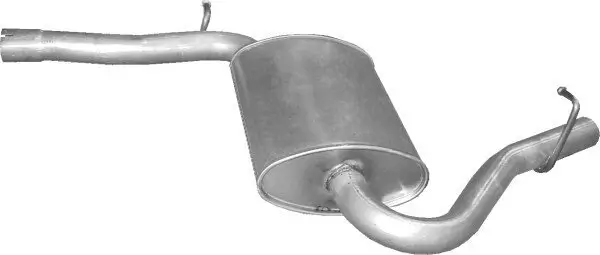 Mittelschalldämpfer mitte POLMO 01.126