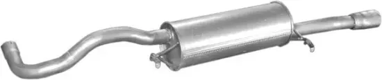 Endschalldämpfer hinten POLMO 01.16 Bild Endschalldämpfer hinten POLMO 01.16