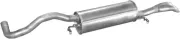 Endschalldämpfer hinten POLMO 01.23