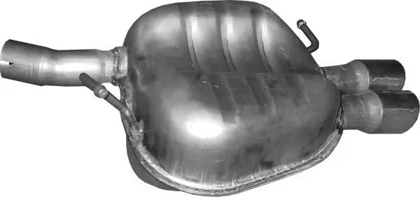 Endschalldämpfer hinten POLMO 01.35