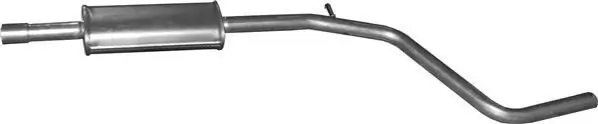 Mittelschalldämpfer Mitte POLMO 02.27