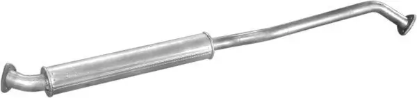 Mittelschalldämpfer Mitte POLMO 03.01