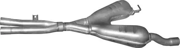 Mittelschalldämpfer mitte Mittelschalldämpfer POLMO 03.36