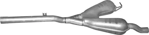 Mittelschalldämpfer mitte Mittelschalldämpfer POLMO 03.37