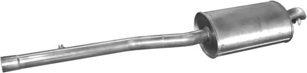 Endschalldämpfer hinten POLMO 03.48