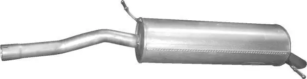 Endschalldämpfer hinten POLMO 04.09