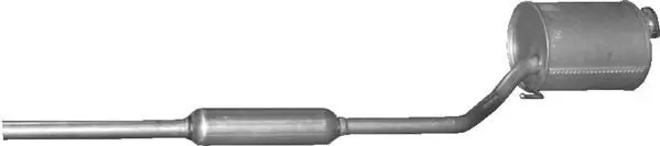 Mittelschalldämpfer POLMO 06.01