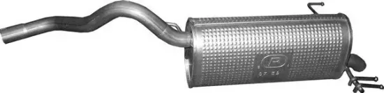Endschalldämpfer hinten POLMO 07.52 Bild Endschalldämpfer hinten POLMO 07.52