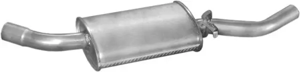 Endschalldämpfer hinten POLMO 08.05