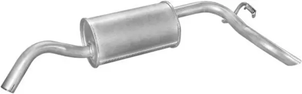 Endschalldämpfer hinten POLMO 08.87