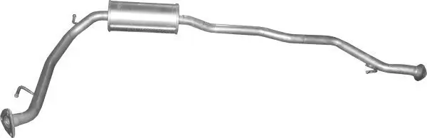 Mittelschalldämpfer mitte POLMO 09.122