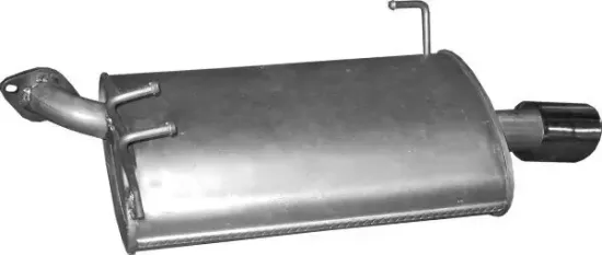 Endschalldämpfer hinten links POLMO 09.144 Bild Endschalldämpfer hinten links POLMO 09.144