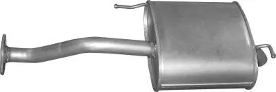 Endschalldämpfer hinten POLMO 09.22