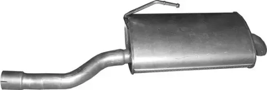 Endschalldämpfer hinten POLMO 09.34 Bild Endschalldämpfer hinten POLMO 09.34