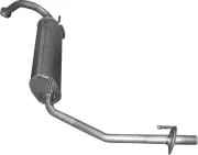 Endschalldämpfer hinten POLMO 09.37