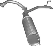 Endschalldämpfer hinten POLMO 09.38