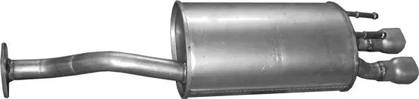 Endschalldämpfer hinten POLMO 09.67