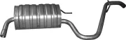 Endschalldämpfer hinten POLMO 10.34
