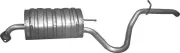 Endschalldämpfer hinten POLMO 10.83