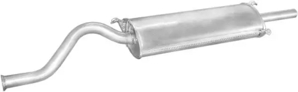Endschalldämpfer hinten POLMO 11.05