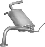 Endschalldämpfer hinten POLMO 14.20