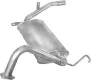 Endschalldämpfer hinten POLMO 14.21