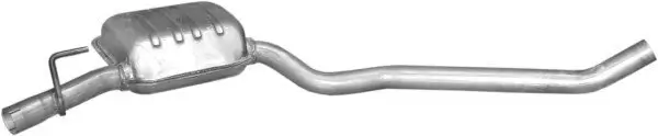 Mittelschalldämpfer Mitte rechts POLMO 17.325
