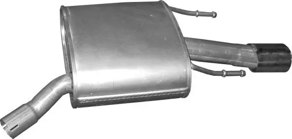 Endschalldämpfer hinten POLMO 17.356