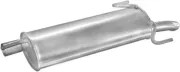 Endschalldämpfer hinten POLMO 17.49