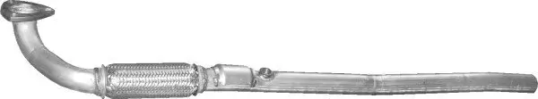 Abgasrohr vorne POLMO 17.614