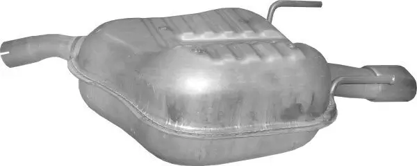 Endschalldämpfer hinten POLMO 17.626