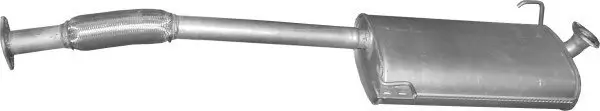 Mittelschalldämpfer mitte POLMO 17.645