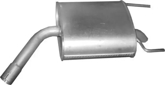 Endschalldämpfer hinten rechts POLMO 17.653 Bild Endschalldämpfer hinten rechts POLMO 17.653