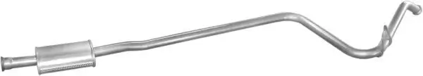 Mittelschalldämpfer Mitte POLMO 21.226