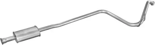 Mittelschalldämpfer Mitte POLMO 21.88