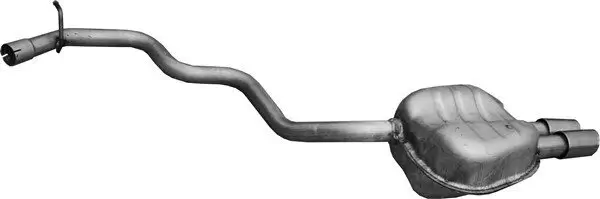 Endschalldämpfer hinten POLMO 24.009