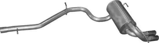 Endschalldämpfer hinten POLMO 24.00 Bild Endschalldämpfer hinten POLMO 24.00