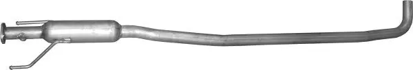 Mittelschalldämpfer Mitte POLMO 25.74