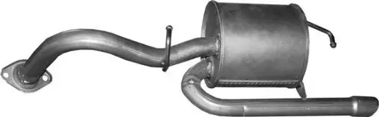 Endschalldämpfer hinten POLMO 26.32 Bild Endschalldämpfer hinten POLMO 26.32