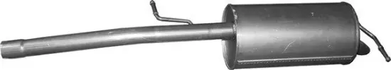 Endschalldämpfer hinten POLMO 30.004 Bild Endschalldämpfer hinten POLMO 30.004